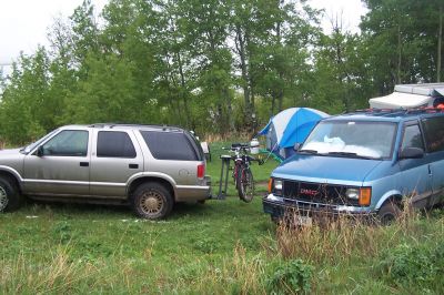 Camping at Red Rock Lake 